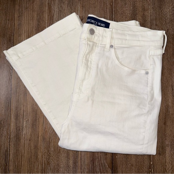 Veronica Beard Carson High-Rise Ankle Flare Jeans Size 31 - Picture 4 of 12